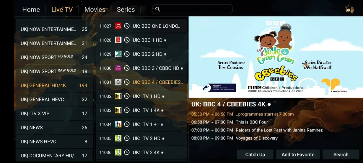 Grille TV des programmes Replay sur 7 jours en arrière